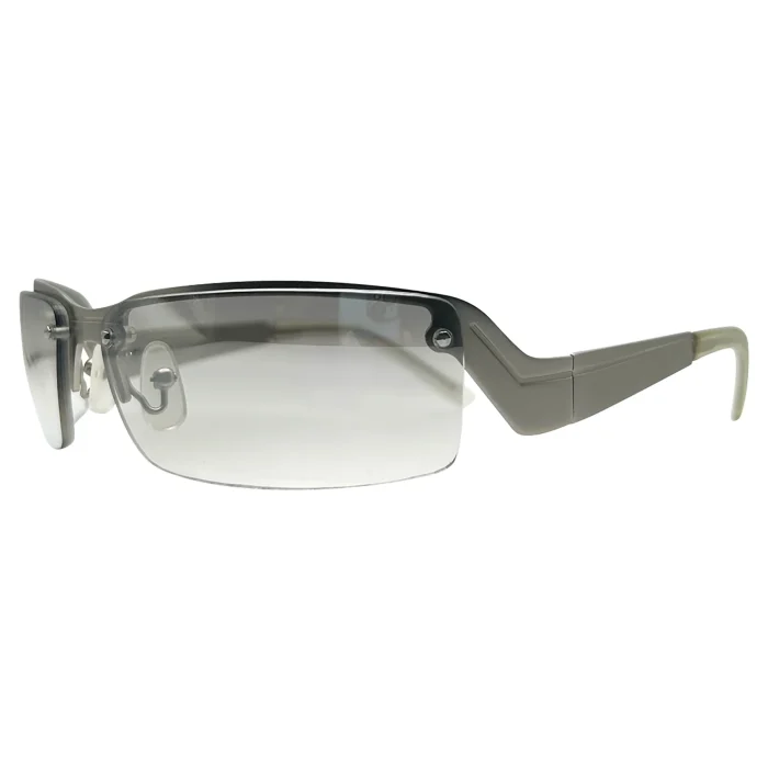 Stylish Semi-Rimless Rectangular Sunglasses - Image 4