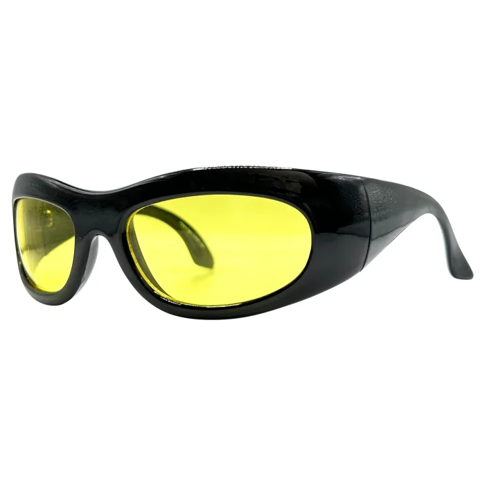 Fashionable Yellow Lens Sunglasses - Image 3
