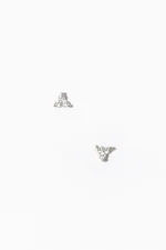 Elegant Simplicity Triangle Earrings