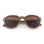 Classic Wooden-Style Sunglasses - Image 2