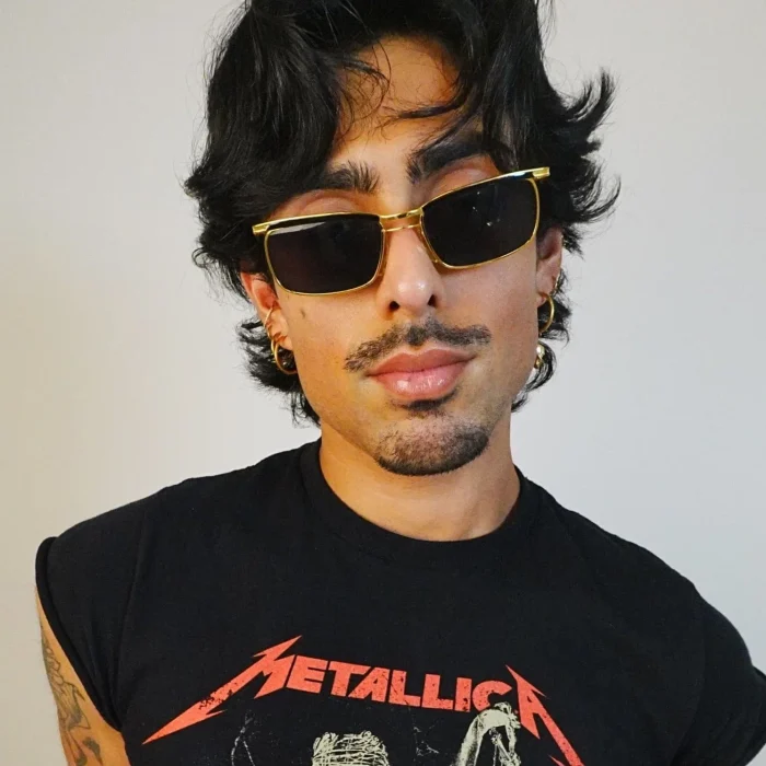 Stylish Rectangular Sunglasses - Image 11