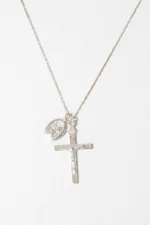 Elegant Cross Pendant Necklace - Image 2