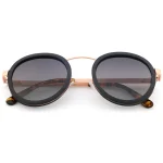 Stylish Round Frame Sunglasses - Image 4