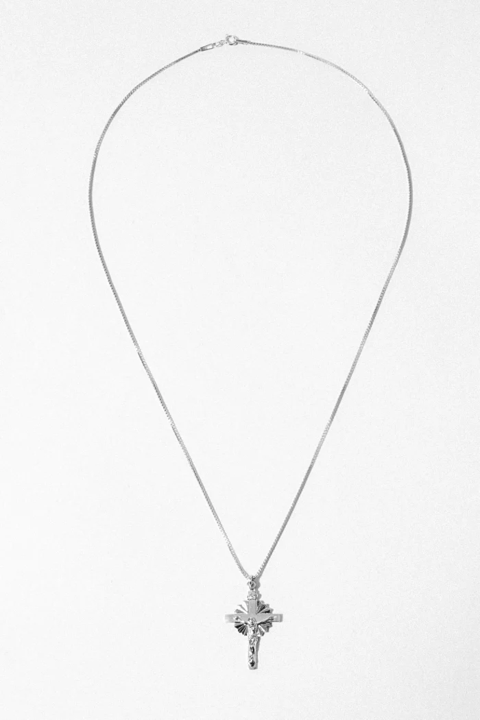 Stylish Stainless Steel Cross Necklace - Image 5