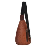 Vintage-Style Faux Leather Sling Bag - Image 3