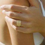 Elegant Antique-Style Etched Ring - Image 3
