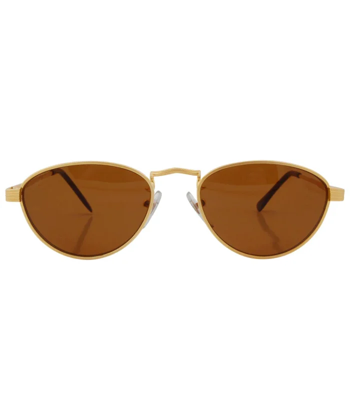 Stylish Retro Metal Frame Sunglasses - Image 6