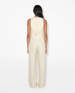 Elegant Linen Sleeveless Vest - Image 4
