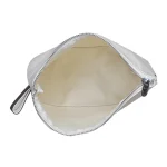 Canvas And Leather Zipper Pouch - Image 5