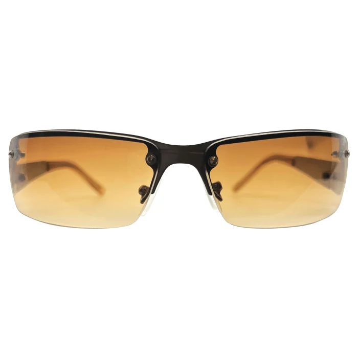 Stylish Semi-Rimless Rectangular Sunglasses - Image 9