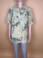 Elegant Floral Printed Short-Sleeve Shirt - Image 2