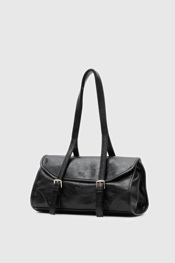 Elegant Black Shoulder Bag - Image 2