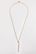 Elegant Serpentine Charm Necklace - Image 4