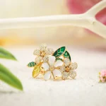 Elegant Floral Fantasy Ring - Image 7
