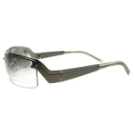 Stylish Semi-Rimless Rectangular Sunglasses - Image 8