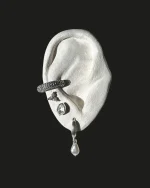 Elegant Simplicity Triangle Earrings - Image 3