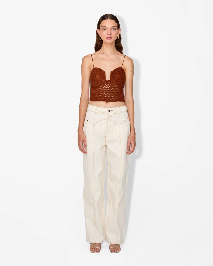 Crochet Crop Top - Image 1