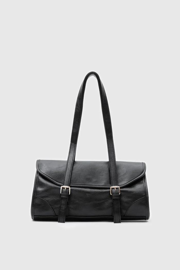 Elegant Black Shoulder Bag - Image 1