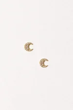 Charming Crescent Moon Earrings - Image 2