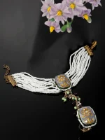 Elegant Beaded Hand Bracelet - Image 2
