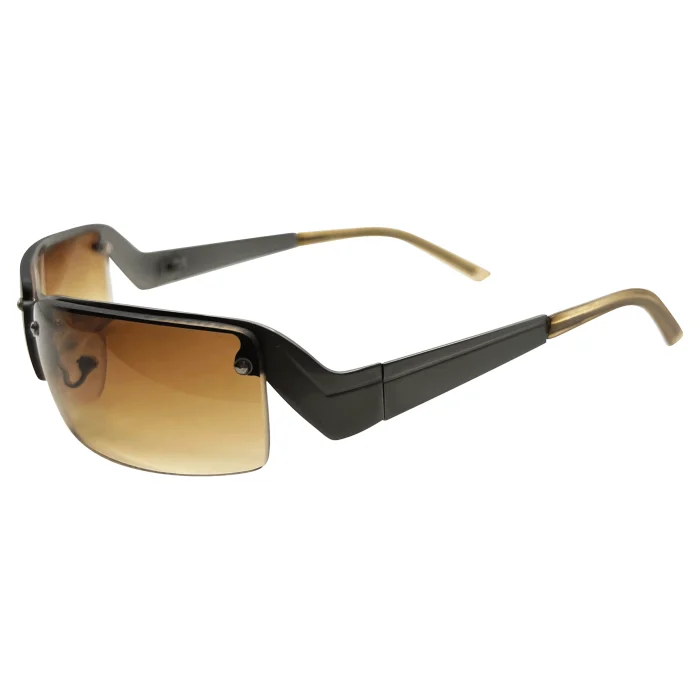 Stylish Semi-Rimless Rectangular Sunglasses - Image 10