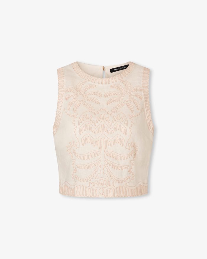 Elegant Sleeveless Knit Top - Image 6