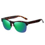 Stylish Classic Half-Frame Sunglasses - Image 4
